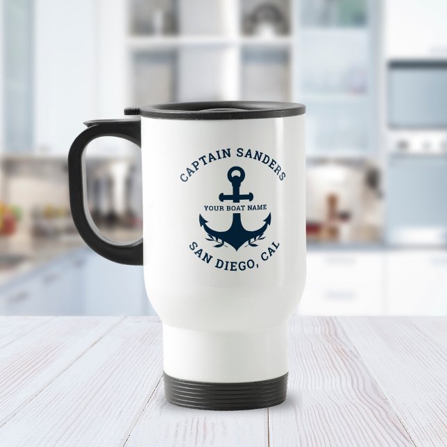 Caneca Térmica Name of Captain Blue's Ship (Criador carregado)