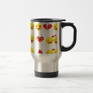 Caneca Térmica Namorados Emojis