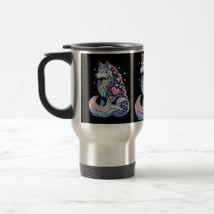 Caneca Térmica Nana Para Mulheres Vovó Dia de as mães De Natal