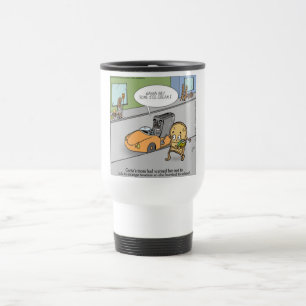 Caneca Térmica Não Fale com Estranhos Engraçado