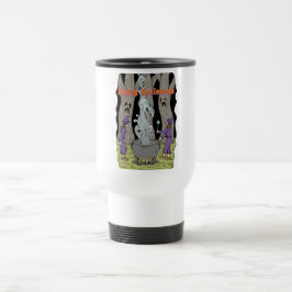 Caneca Térmica Não o que eles Esperavam Feliz Dia das Bruxas