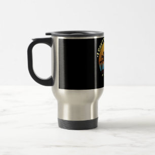 Caneca Térmica Não Posso Trabalhar Hoje Meu Braço Está Engessado