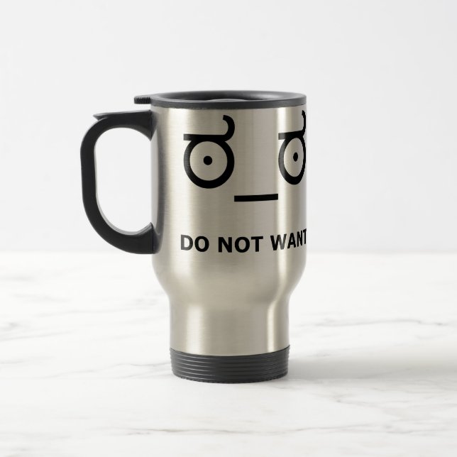 Caneca Térmica Não queira a desaprovação (Esquerda)