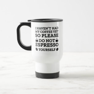Caneca Térmica Não se Espresso