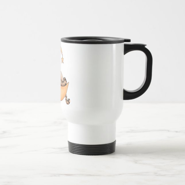 Caneca Térmica Nap de Moon Cat (Direita)
