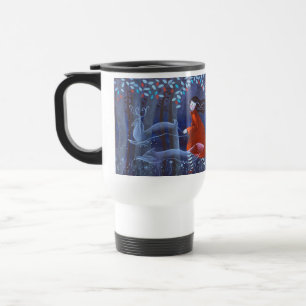 Caneca Térmica Nas madeiras com espírito animais