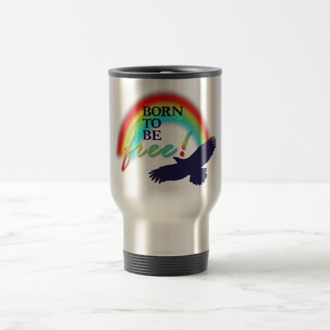 Caneca Térmica Nascer A SER LIVRE (Centro)