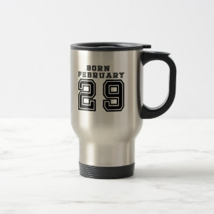 Caneca Térmica Nascer de fevereiro de 29