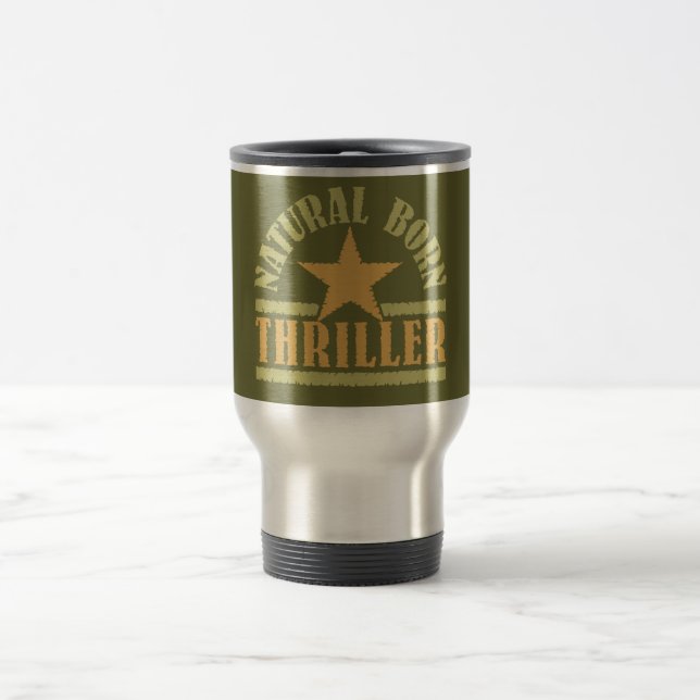 Caneca Térmica Nascer natural - Mug Thriller - escolha estilo (Centro)