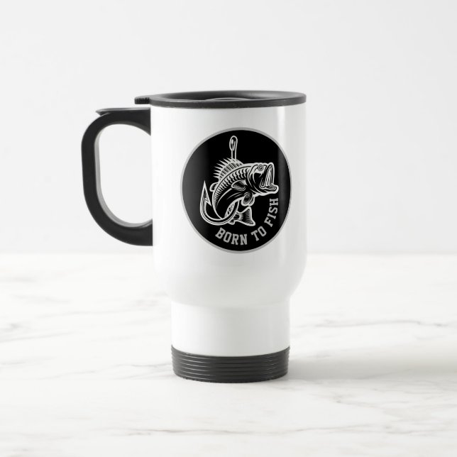 Caneca Térmica Nascer Para Peixe (Esquerda)