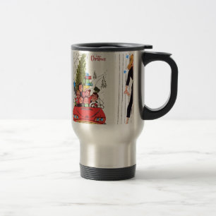 Caneca Térmica natais vintages
