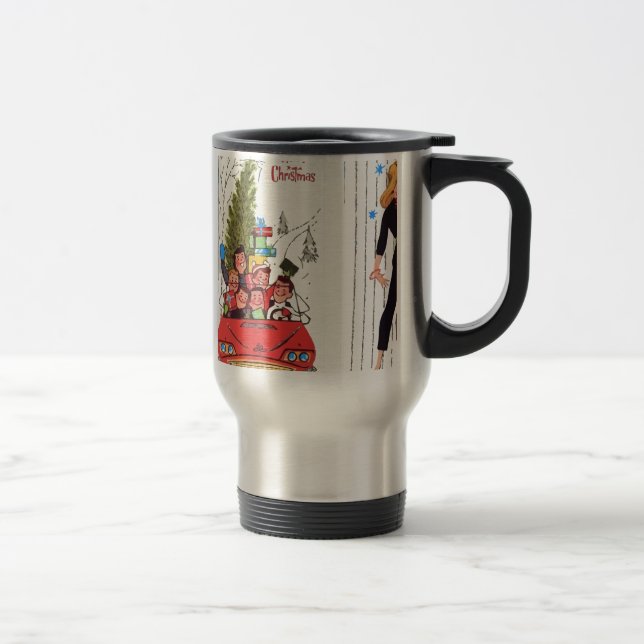 Caneca Térmica natais vintages (Direita)