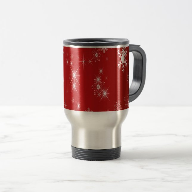 Caneca Térmica Natal (Frente Esquerda)