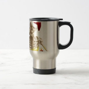 Caneca Térmica natal crânio