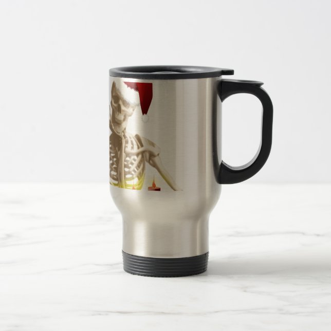 Caneca Térmica natal crânio (Direita)