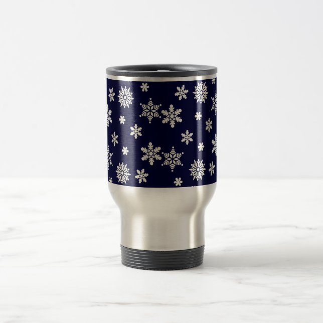 Caneca Térmica Natal Hanukkah e feriados (Centro)
