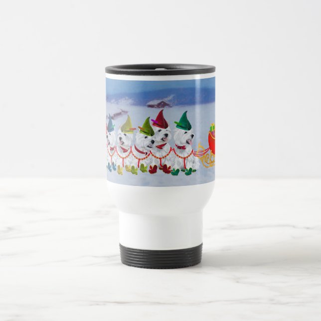 Caneca Térmica Natal Sleigh (Centro)