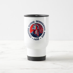 Caneca Térmica Nativo americano (imigração ilegal)