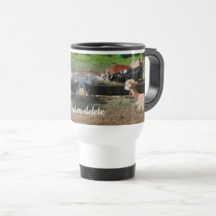 Caneca Térmica Natureza Personalizada dos Amigos Animais da fazen