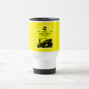 Caneca Térmica naufrágios de mergulho no mar