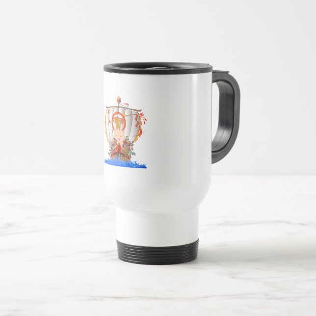 Caneca Térmica Navio tesouro (Frente Esquerda)