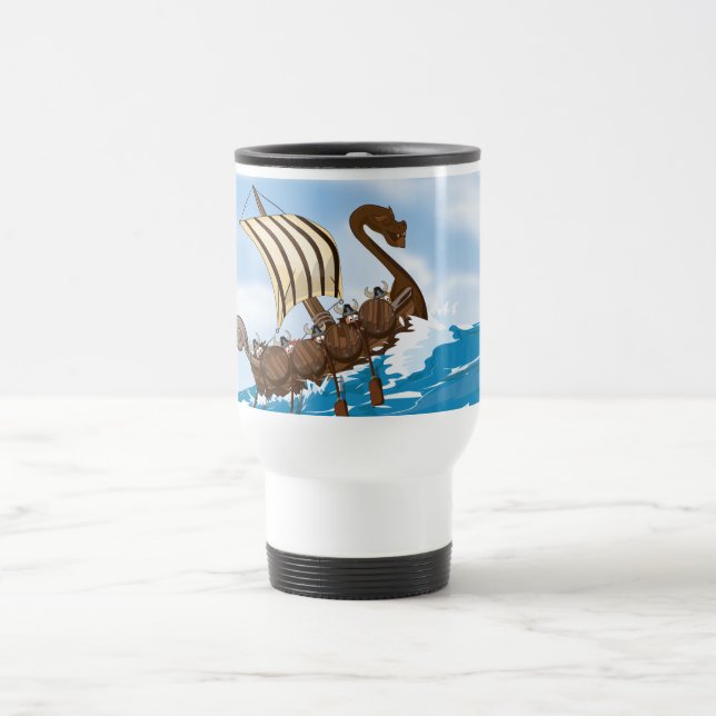 Caneca Térmica Navio Viking (Centro)