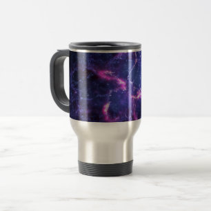 Caneca Térmica Nebulosa Cósmica de Espaço Dinâmico Imagem