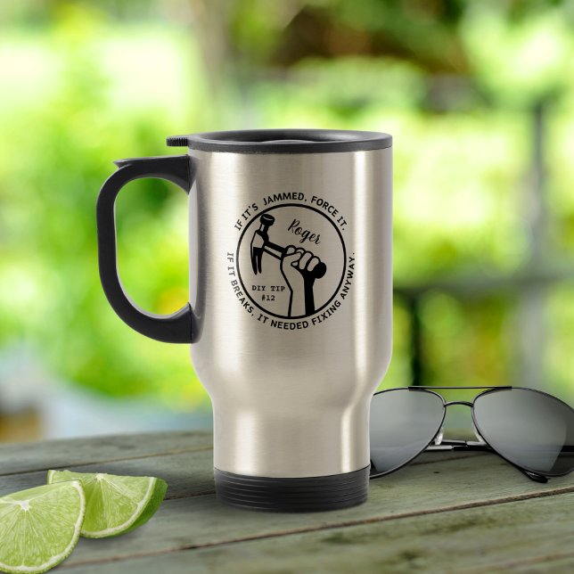 Caneca Térmica Necessário consertar assim mesmo (Criador carregado)