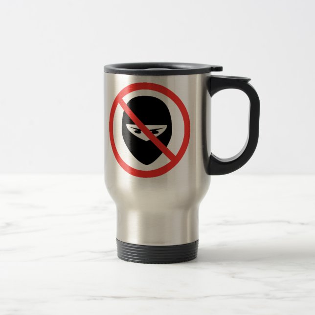 Caneca Térmica Nenhum Ninjas (Direita)