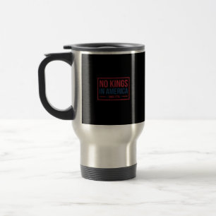 Caneca Térmica Nenhum Rei na América desde 1776 Patriótico Retro