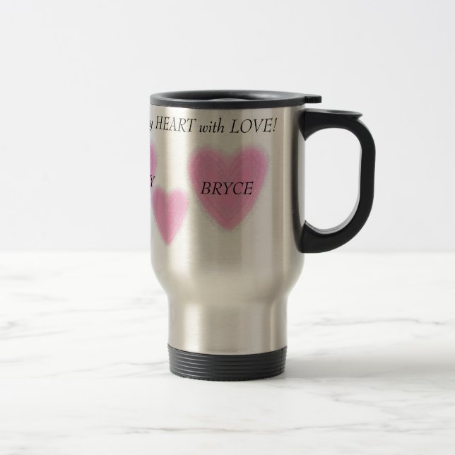 CANECA TÉRMICA NENHUMA CRIANÇAS DE AÇO INOXIDÁVEL - PODE SER CUST (Direita)