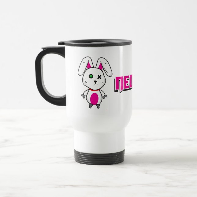 Caneca Térmica Neomotoko Bunny Design (Esquerda)