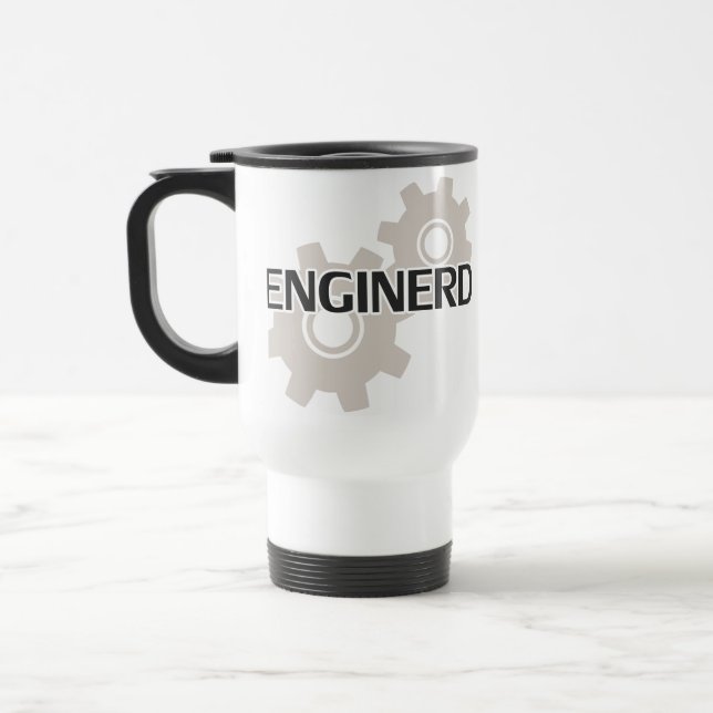 Caneca Térmica Nerd do engenheiro de Enginerd (Esquerda)
