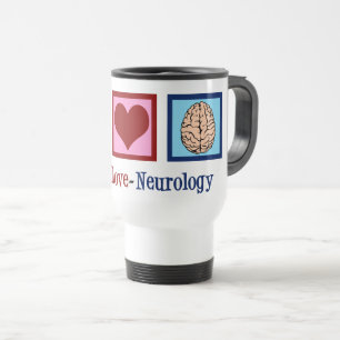 Caneca Térmica Neurologista de Paz e Amor