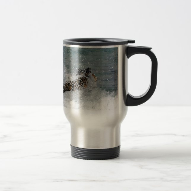 Caneca Térmica Névoa do Mar (Direita)
