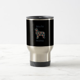 Caneca Térmica Newfie mama Mãe de cão da Terra Nova presente