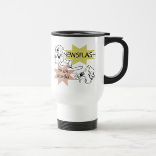 Caneca Térmica Newsflash eu sou t-shirt e presentes de um Abuela