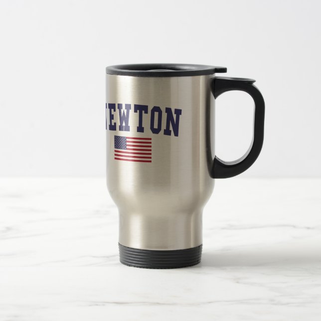 Caneca Térmica Newton EUA Flag (Direita)