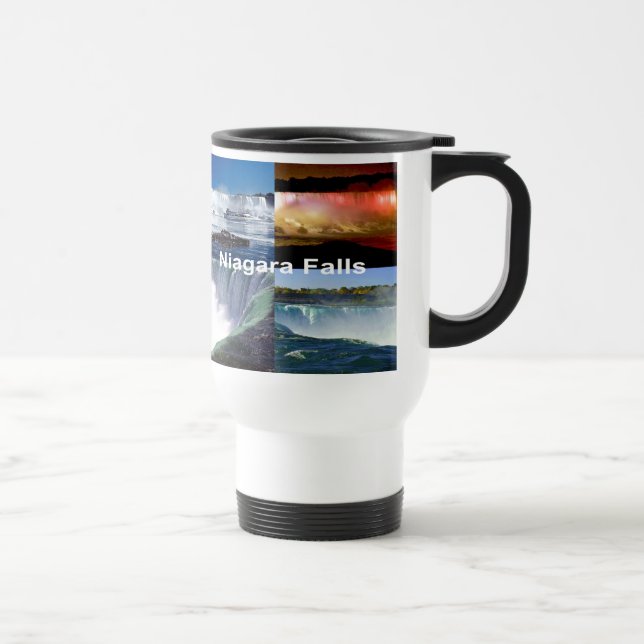 Caneca Térmica Niagara Cai em Vistas Fotográficas de Nova York (Direita)
