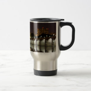 Caneca Térmica Night Falls on the Market Street Bridge