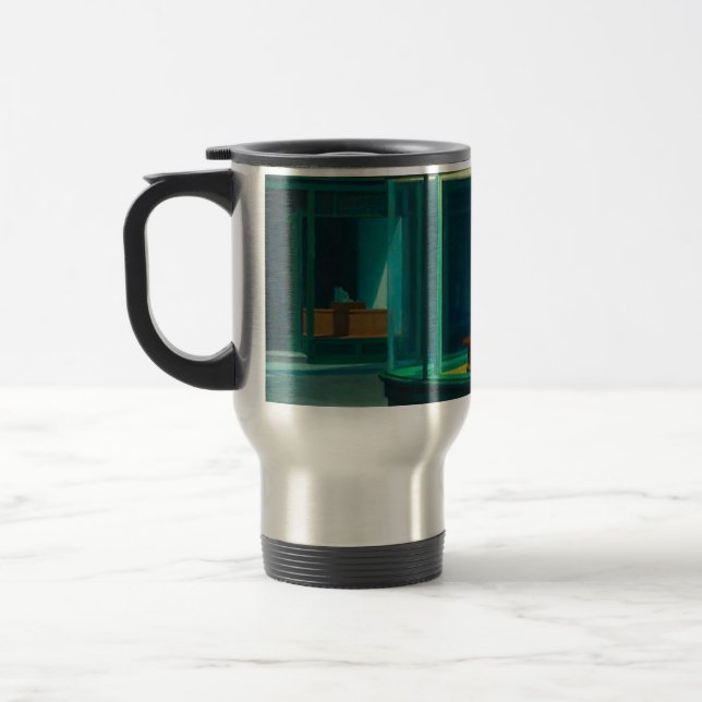 Caneca Térmica Nighthawks Edward Hopper (Esquerda)
