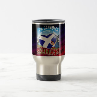 Caneca Térmica No meu coração eu desejo que eu fosse ESCOCÊS!
