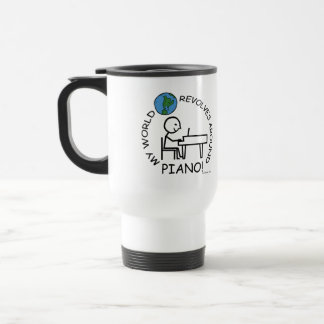 Caneca Térmica No Meu Pequeno Piano Do Mundo