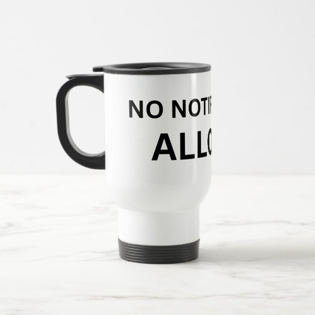 Caneca Térmica No Notifications Allowed Minimalist Insulated (Esquerda)