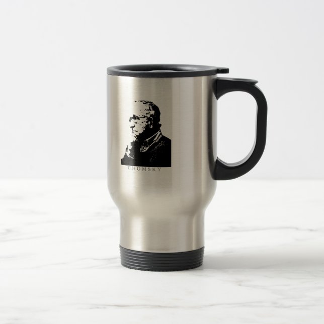 Caneca Térmica Noam Chomsky (Direita)