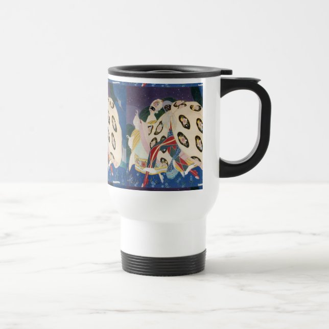 Caneca Térmica NOCTURNA COM MÁSCARAS/Mascarada de Veneza (Direita)