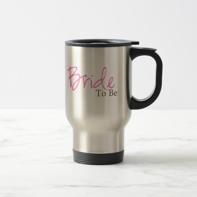 Caneca Térmica Noiva a ser (roteiro cor-de-rosa) (Direita)