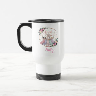 Caneca Térmica Noiva Tribo Nome Personalizado Festa de Despedida
