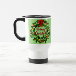 Caneca Térmica Nollaig Chridheil - Natal Escocês