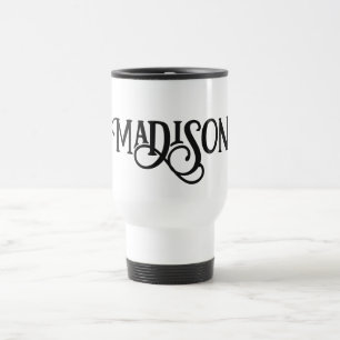 Caneca Térmica Nome personalizado minimalista